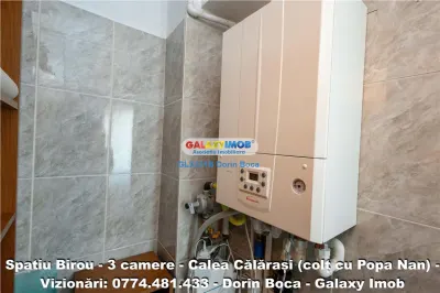 BIROU 3 Camere NEMOBILAT - CALEA CALARASI - Centrala proprie - foto 8