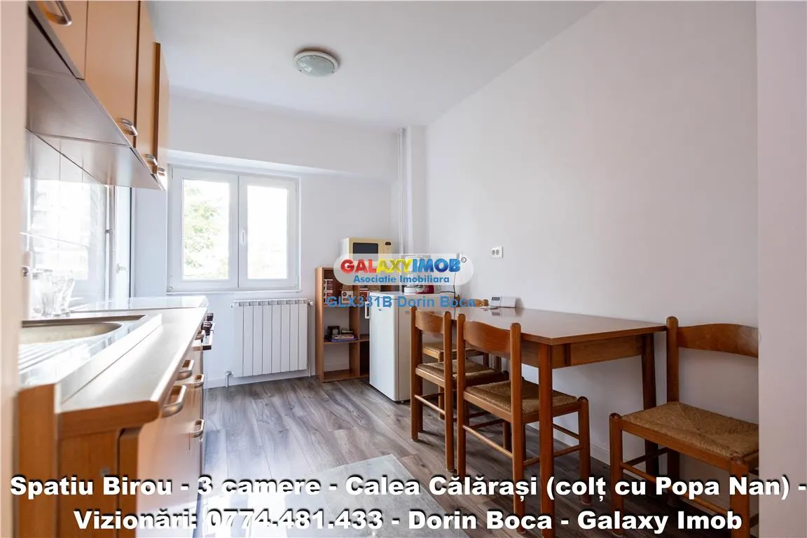 BIROU 3 Camere NEMOBILAT - CALEA CALARASI - Centrala proprie - foto 10