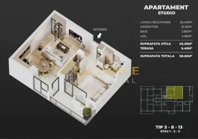 AME Residence | Apartamente Noi cu 2 si 3 Camere - foto 3