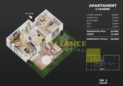 AME Residence | Apartamente Noi cu 2 si 3 Camere - foto 5