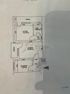 1100euro/mp Apartament 2 camere - Podu Ros - foto 6