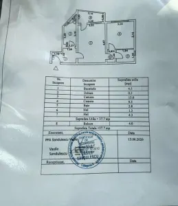 Ap.2 cam, conf 2, Vizitu 1, etaj 3, LIBER - foto 6
