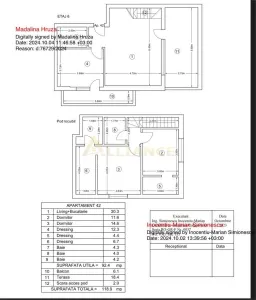 APARATORII PATRIEI | Penthouse 3 camere-119 mp - foto 15