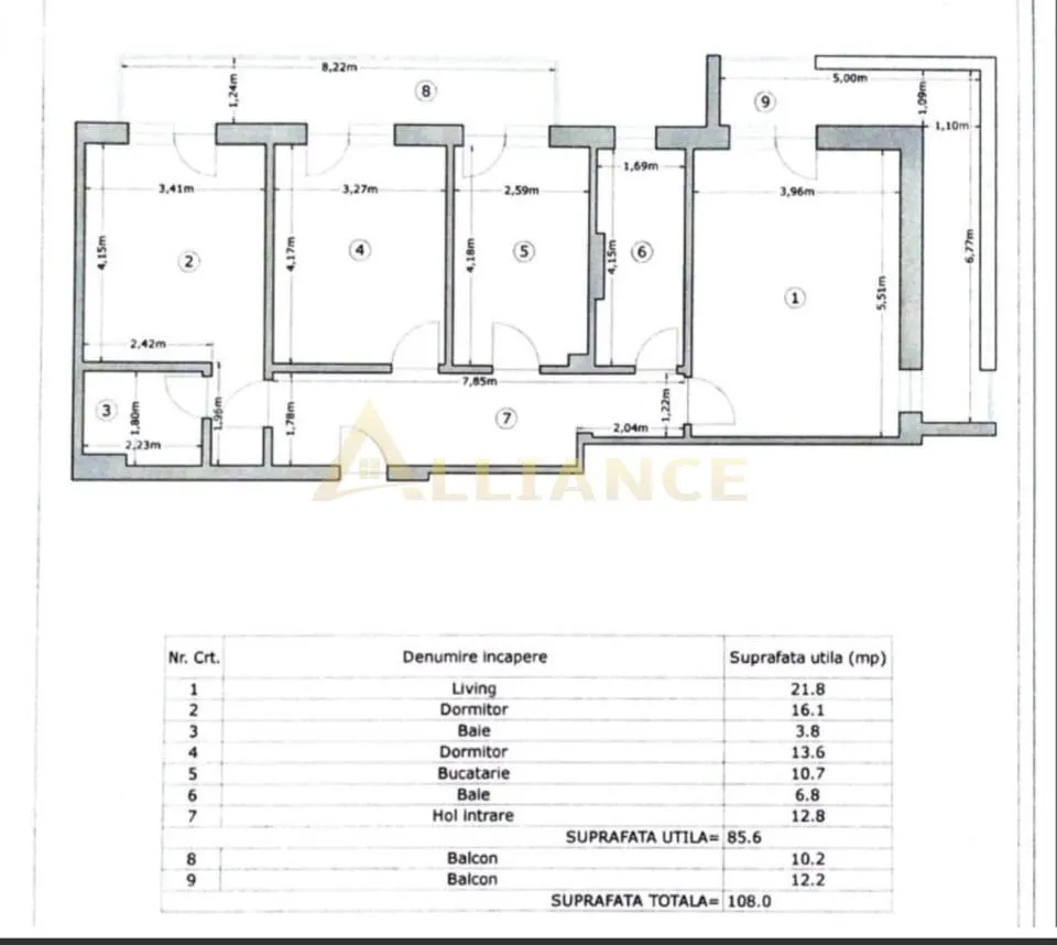 Apartament 3 camere decomandat | 108 mp | Loc de parcare inclus | Sector 4 - foto 24