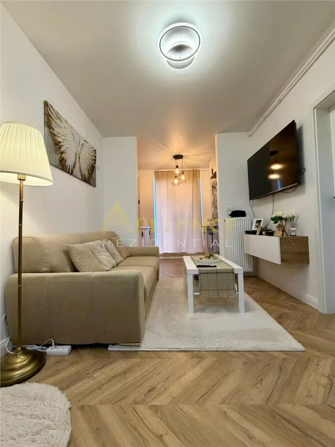 Apartament 2 camere tip studio de vanzare â€“ 44.5 mp â€“ etaj 1/4 â€“ parcare subterana inclusa - foto 4
