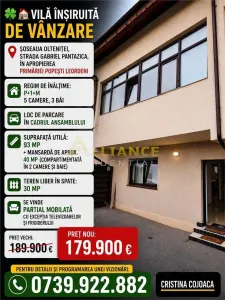 Vila insiruita P+1+M 5 camere 3 bai Primarie Popesti Leordeni - foto 1