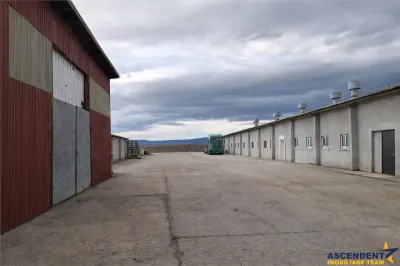 Hala industriala versatila,spatii cazare, platforma betonata,2.300 mp,Halchiu - foto 1