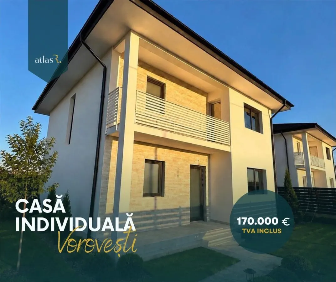 Casa individuala in Vorovesti | 5 camere | Finalizata | Comision 0 - foto 1
