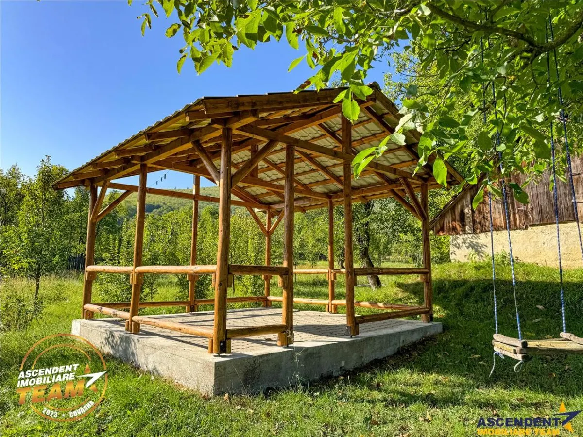 FILM! 3.000 mp teren intravilan cu proprietate traditionala de poveste,Zagon,Covasna - foto 9