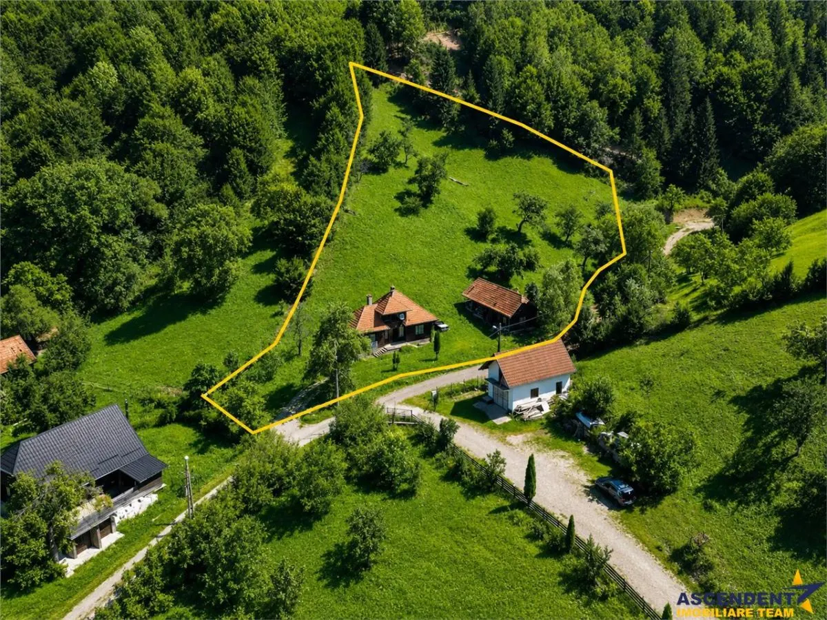 FILM! Proprietate autentica, Bran-Simon, 4.300 mp teren, casa traditionala + anexe - foto 11