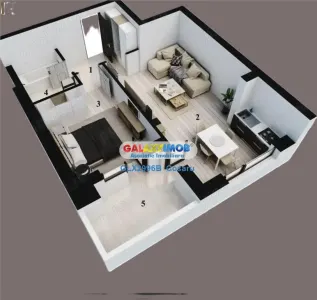 APARTAMENT 3 CAMERE DE INCHIRIAT RAHOVA DREAM  RESIDENCE - foto 1