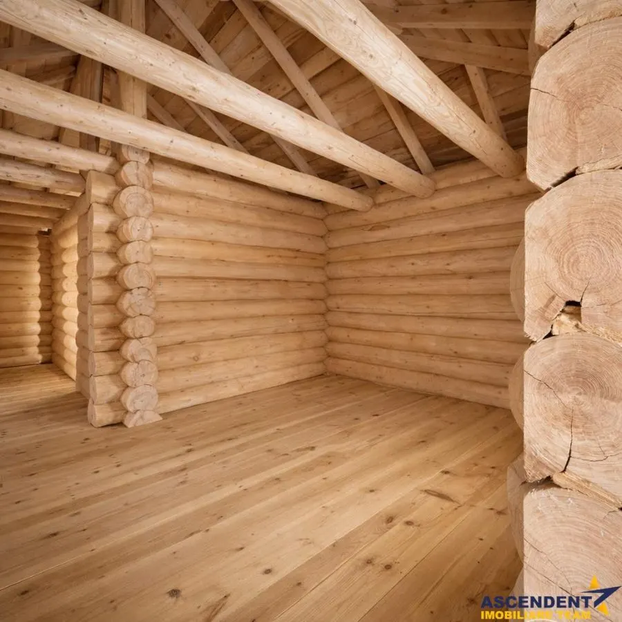 OFERTA REZERVATA!!3.000mp de incantare montana cu cabana din lemn masiv, Zarnesti Tohanita - foto 7