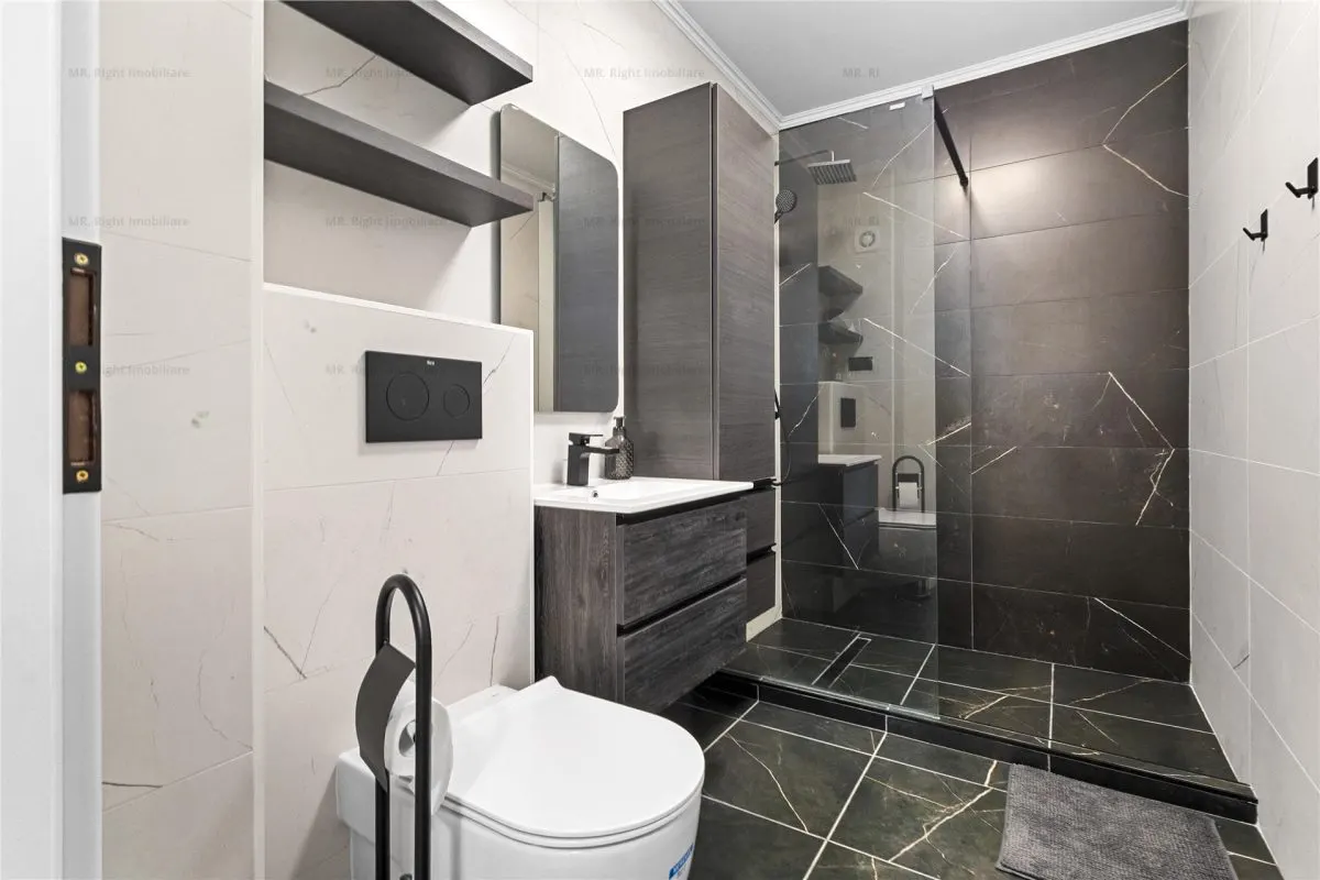 Apartament superb | 3 camere | parcare | mobila | Incalzire pardoseala Brasov - foto 11