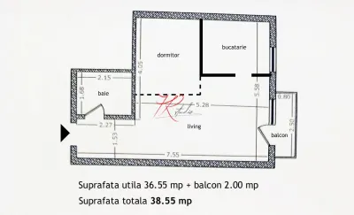 Vanzare studio Pod Constanta  Bloc 2012 - foto 2