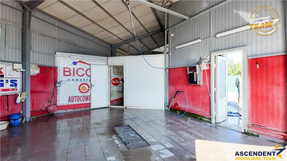 FILM!Spalatorie auto echipata+transfer afacere,zona circulata intens,Sfantu Gheorghe - foto 9