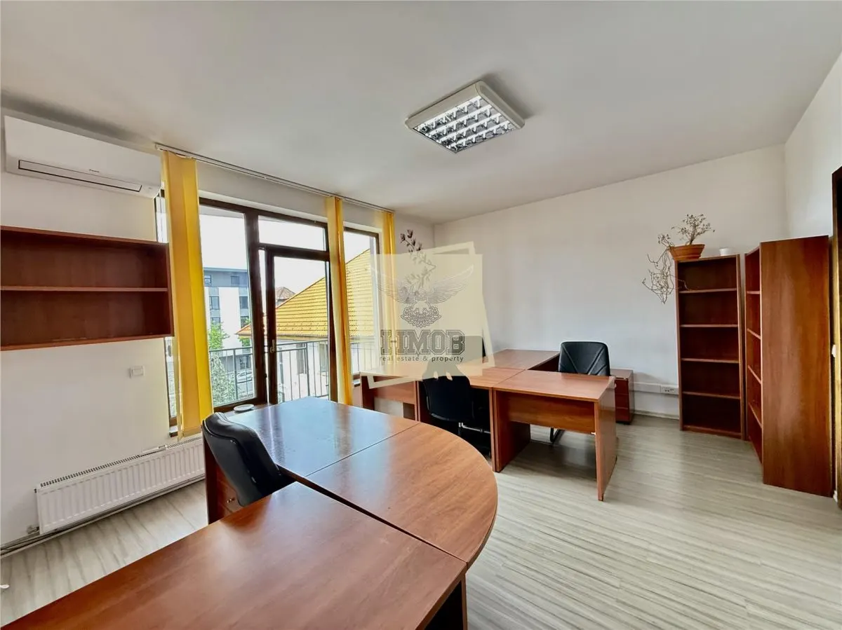 Spatiu birouri 140 mp 5 camere si balcon pe Calea Dumbravii - foto 2