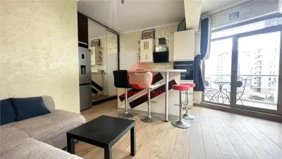 Studio mobilat modern, vedere la mare, Mamaia Nord - Mamaia
