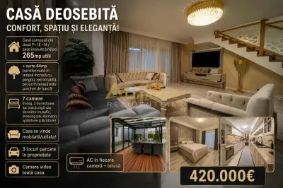 7 CAMERE | 265mp UTILI | SECTOR 4 + TERASA - Bucuresti