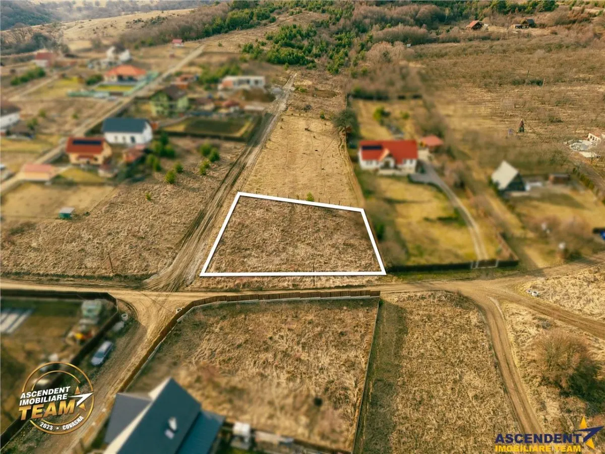 FILM!Teren intravilan cu priveliste, Sancraiu, Szalomer, Covasna - foto 6