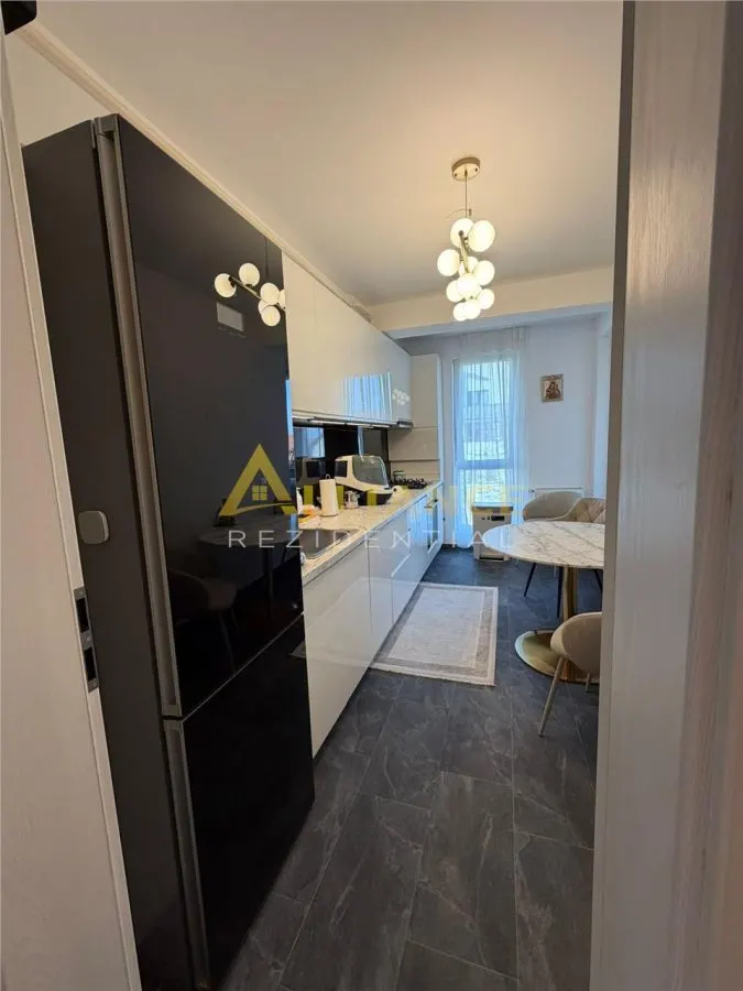 Apartament 3 camere  Strada Amurgului Mobilat modern - foto 8
