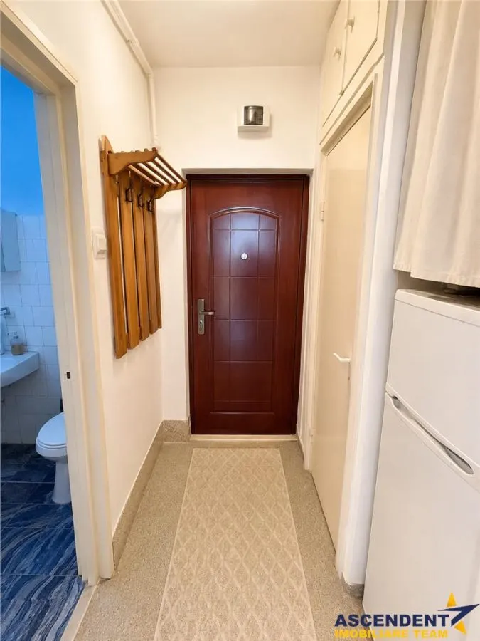 Garsoniera cocheta, baie si bucatarie proprie, etaj 3, Aleea Carpati, investitie sau locuit. - foto 4