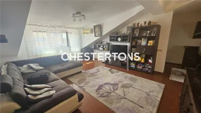 Mansarda 3 camere spatioasa 93.6mp langa metrou Raul Doamnei - Bucuresti