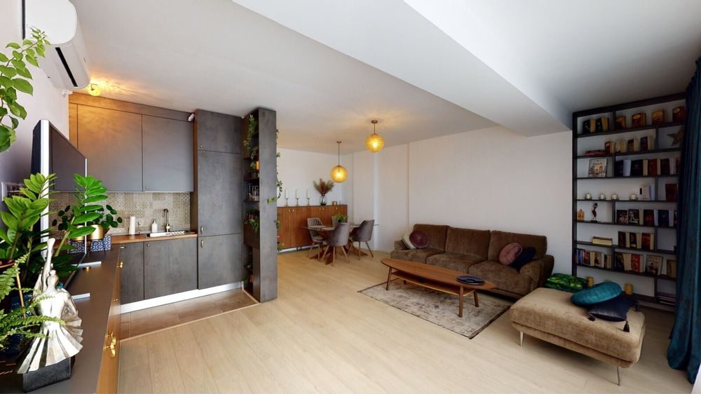 Ap 3 camere / Pipera Plazza, Mobilat Partial, 0 Loc de Parcare - 