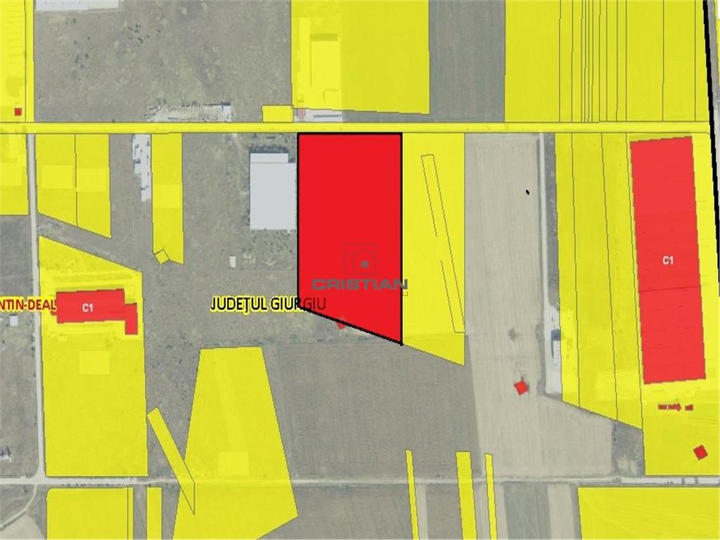 Vanzare teren Bolintin Deal - A1 - KM22, Giurgiu - 
