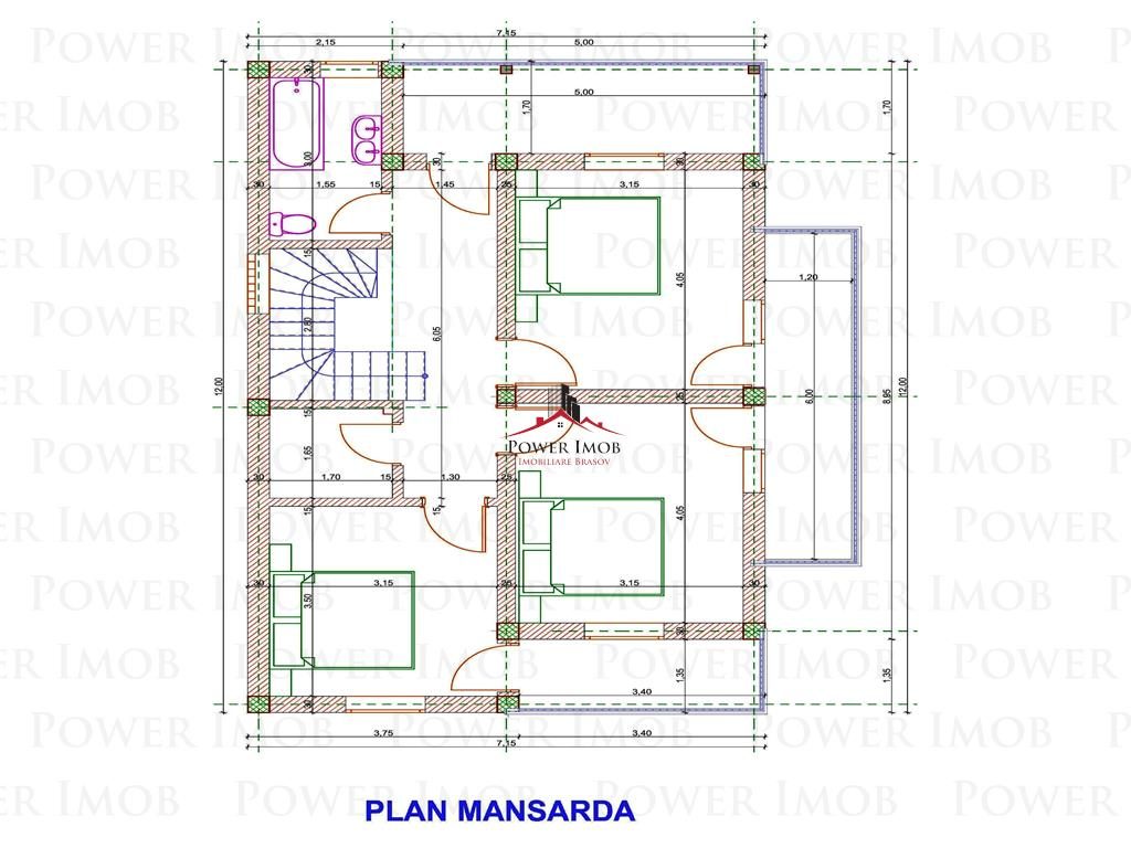 CASA 4 CAMERE, INTABULATA, TEREN 420 MP IN SANPETRU, ZONA SUBCETATE RESIDENCE - foto 16