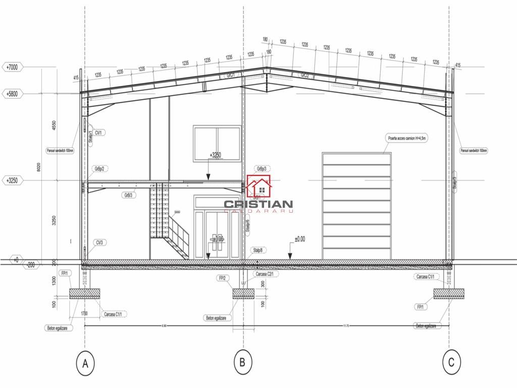 Vanzare depozit/hala/spatiu industrial Chiajna - Centura - Rudeni - foto 16