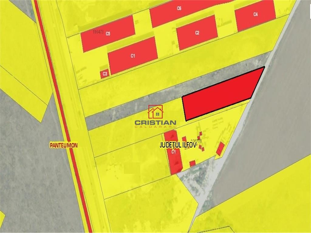 Vanzare teren Pantelimon - Centura, Ilfov - 