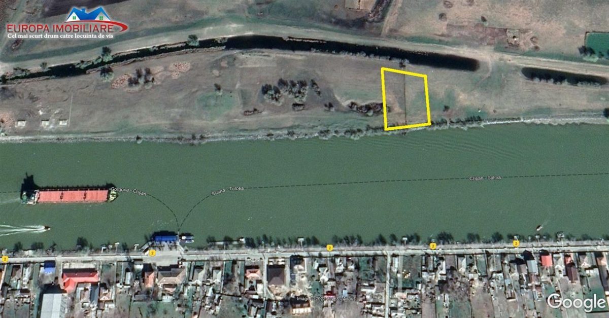 Teren intravilan de vanzare in Delta Dunarii - 