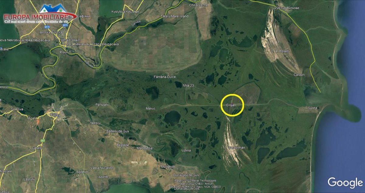 Teren intravilan de vanzare in Delta Dunarii - foto 4