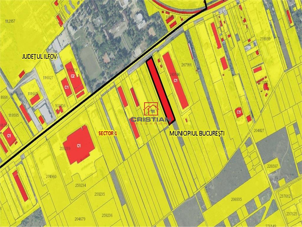 Vanzare teren Odai - Centura Nord - Otopeni, Bucuresti - Bucuresti