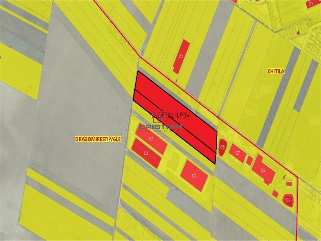 Vanzare teren Chitila - Dragomiresti Vale - Padurii, Ilfov - 