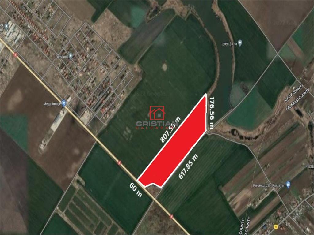 Vanzare teren Popesti Leordeni - Oltenitei - DN4, Ilfov - 