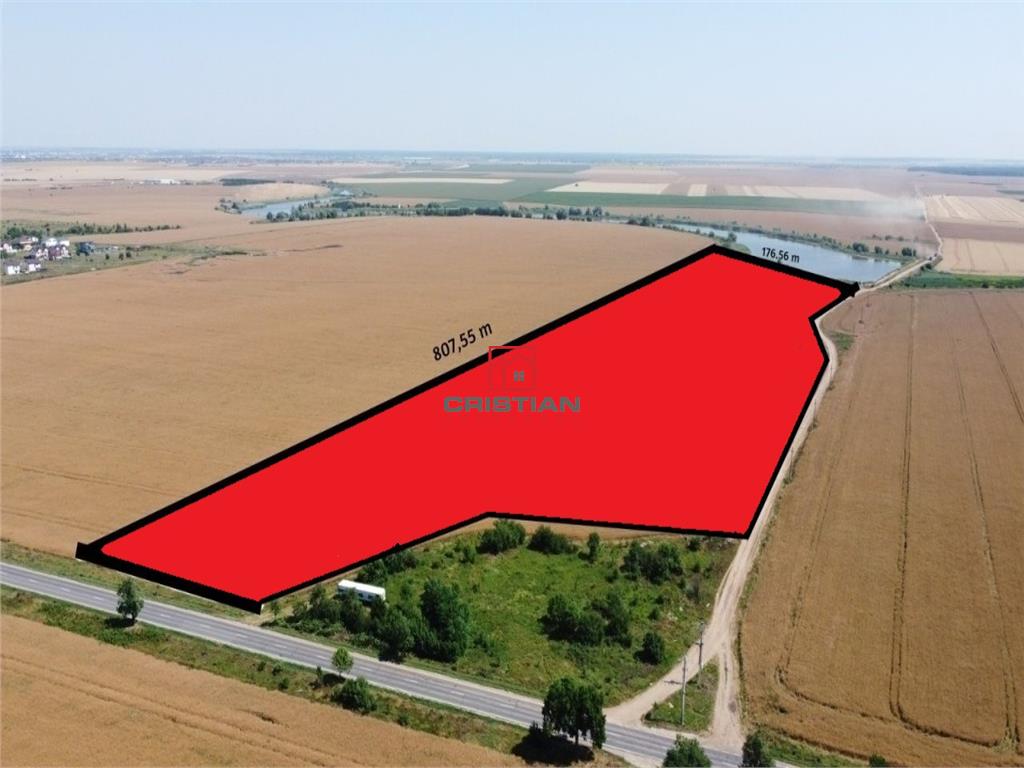 Vanzare teren Popesti Leordeni - Oltenitei - DN4, Ilfov - foto 2