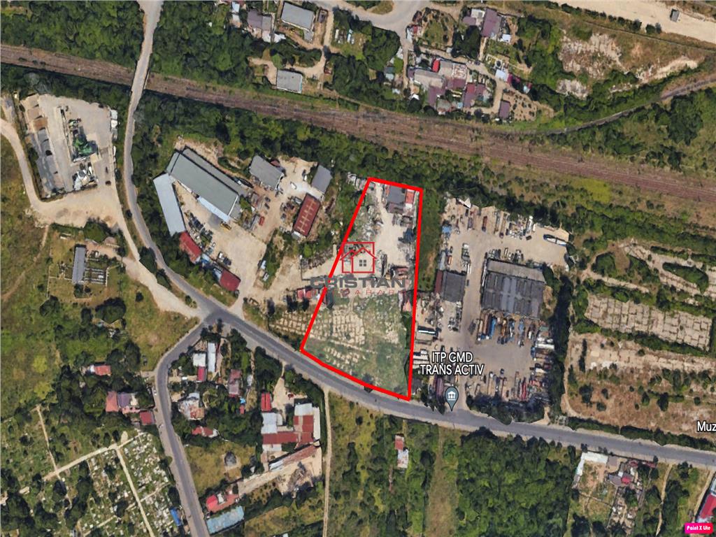 Vanzare spatiu industrial/platforma betonata Giulesti Sarbi - Drumul Sabareni - 