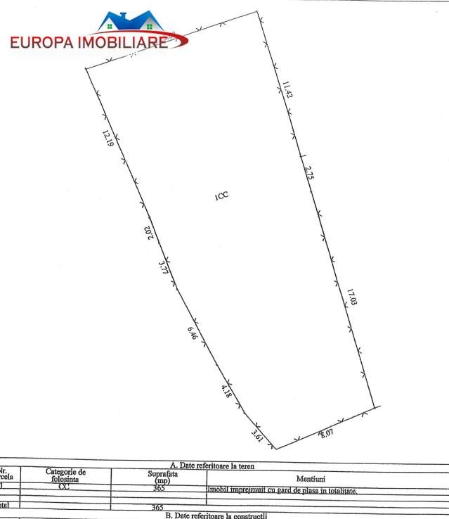 Teren de vanzare pe strada Podgoriilor Tulcea - foto 4