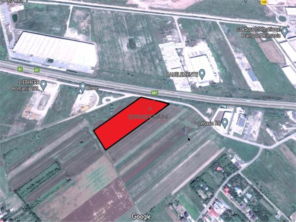 Vanzare teren Bolintin Deal - A1 - KM23, Giurgiu - 