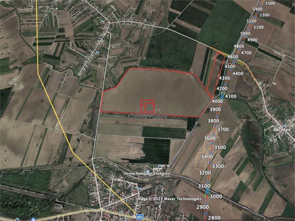 Vanzare teren Ciorogarla - Bacu - Sabareni - A0, ILFOV - 