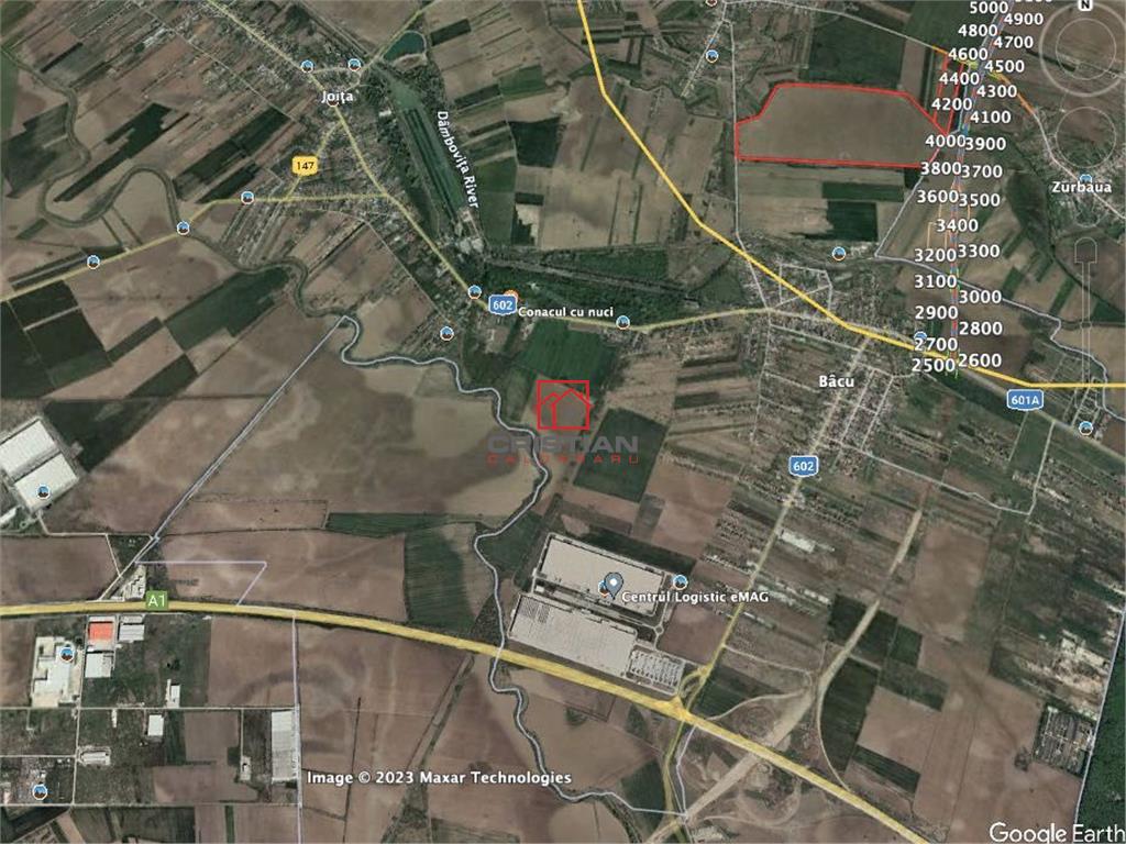 Vanzare teren Ciorogarla - Bacu - Sabareni - A0, ILFOV - foto 2