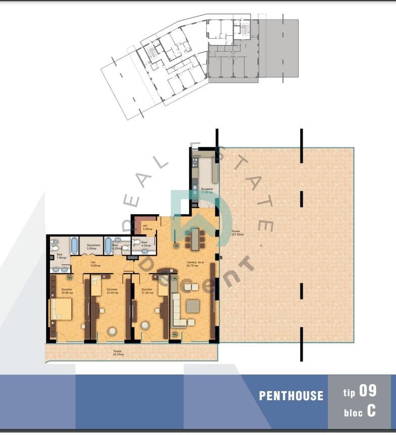 Penthouse la poalele Tampei, Racadau - foto 2