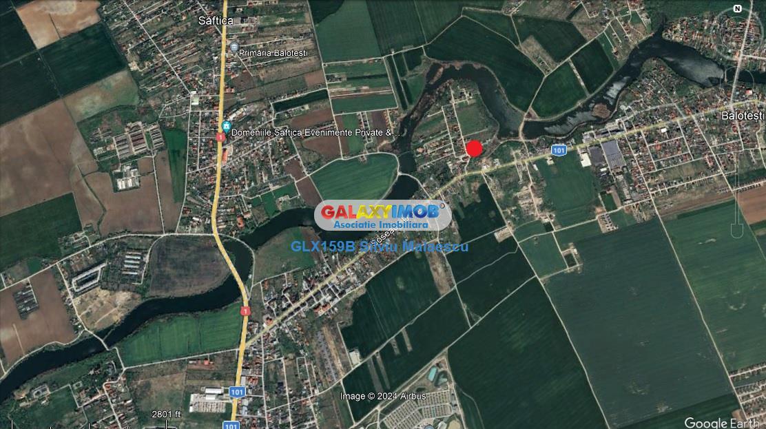 Balotesti - Teren 1.540 Mp str. Florilor - foto 2