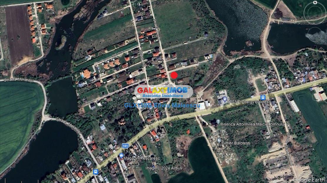 Balotesti - Teren 1.540 Mp str. Florilor - foto 4