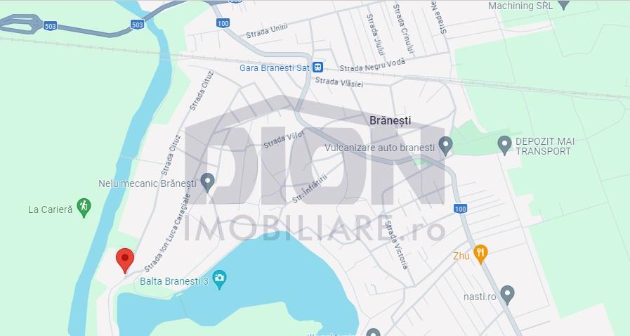 TEREN LANGA LAC 1430mp, sat. BRANESTi - foto 8