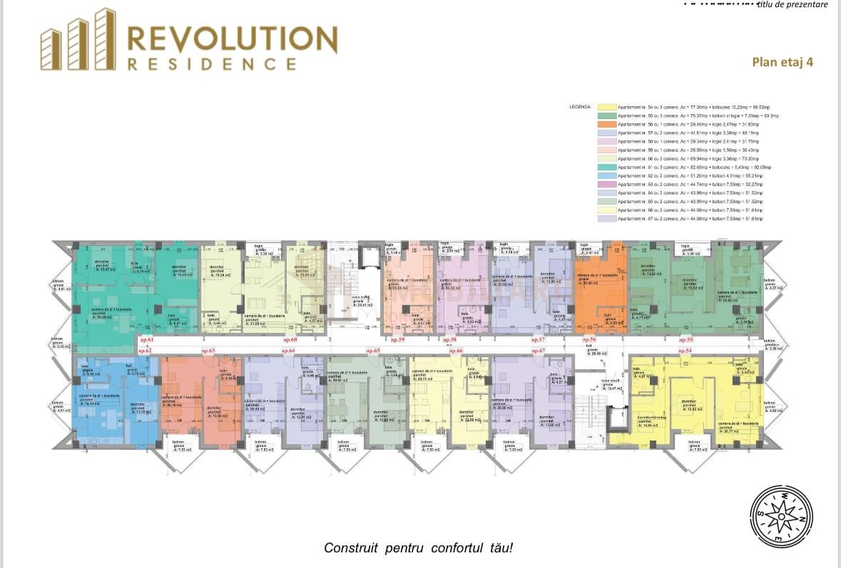 COMISION 0% !!! Apartament 3 camere, zona Alecsandri - foto 12