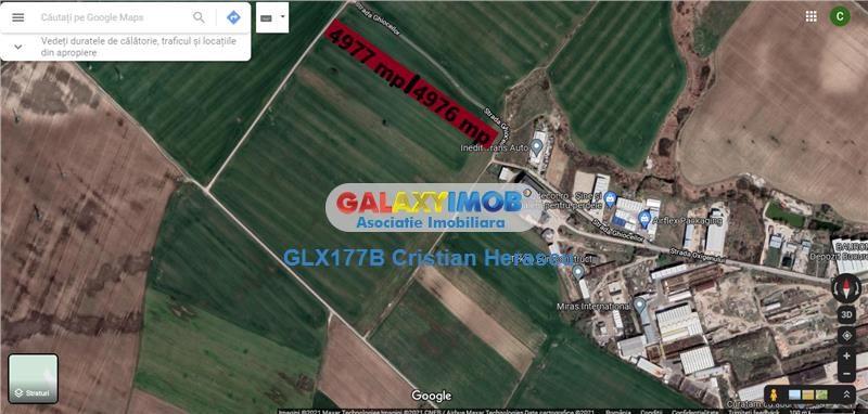 Teren intravilan industrial 4976 mp Chitila Str Oxigenului - 
