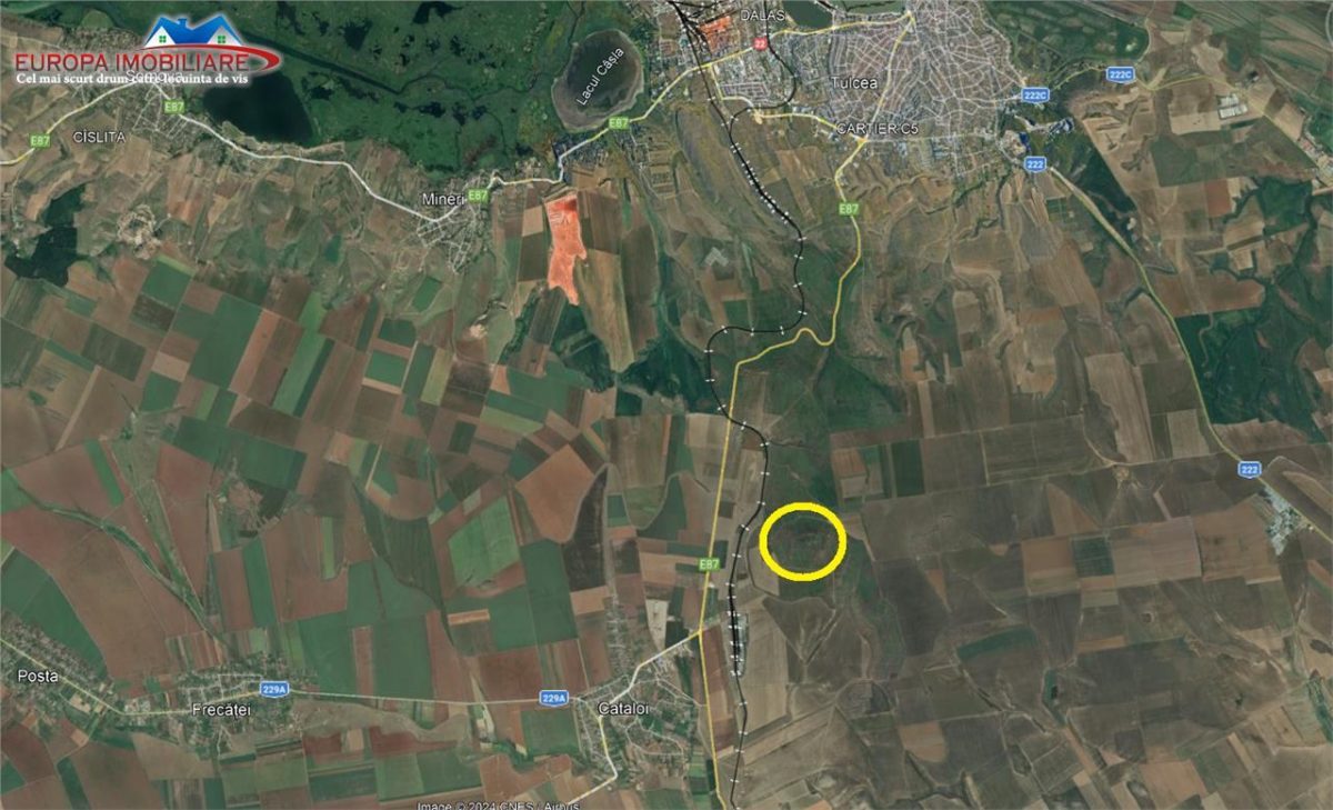 Teren agricol de vanzare Tulcea - 