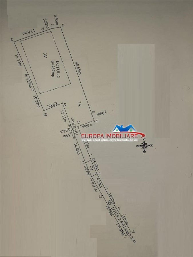 Teren de vanzare in zona centrala Tulcea - 